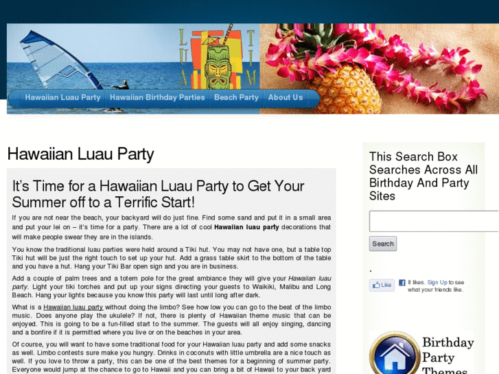 www.hawaiianluauparty.info