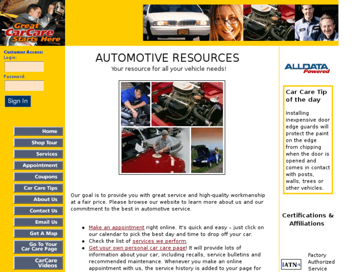 www.myautomotiveresources.com