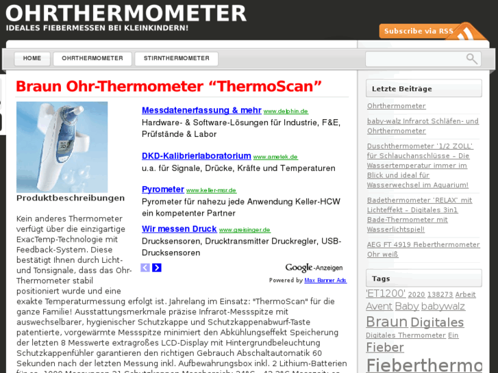 www.ohrthermometer.net