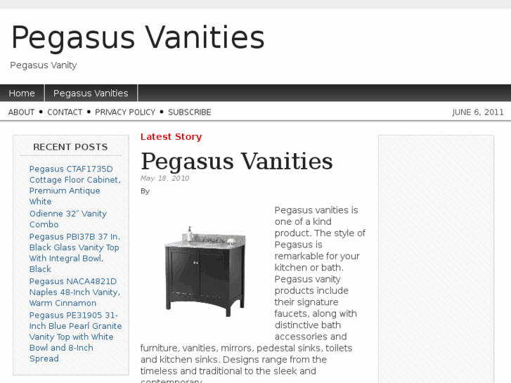 www.pegasusvanities.net