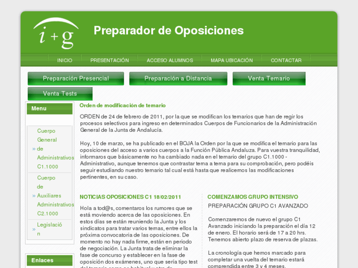 www.preparadoroposiciones.com