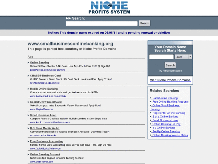 www.smallbusinessonlinebanking.org