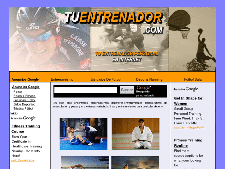 www.tuentrenador.com