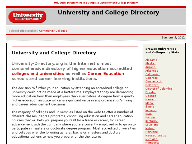 www.university-directory.org