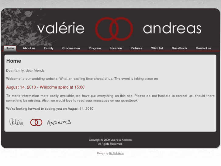 www.valerieandreas.com