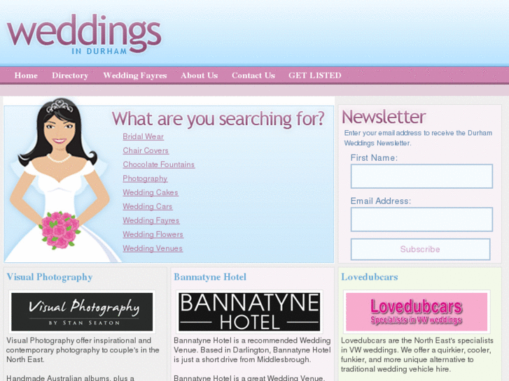 www.weddingsindurham.co.uk