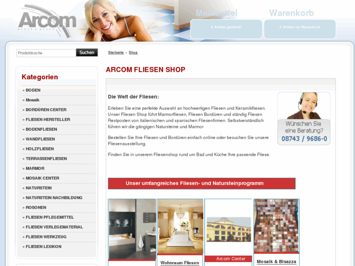 www.arcom-fliesenshop.de