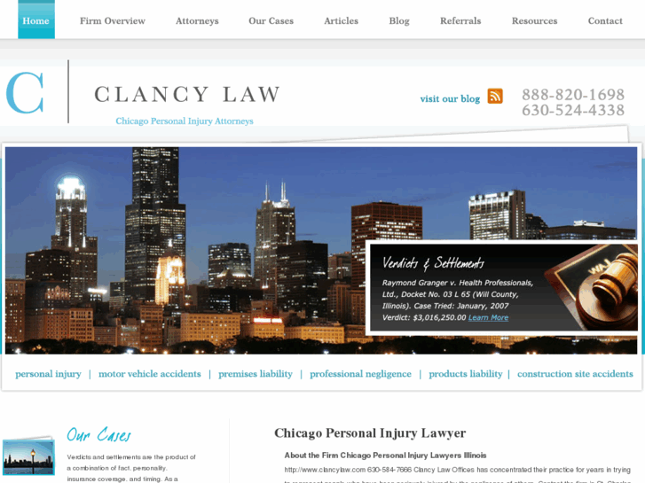 www.auto-and-truck-accidents-clancylaw.com