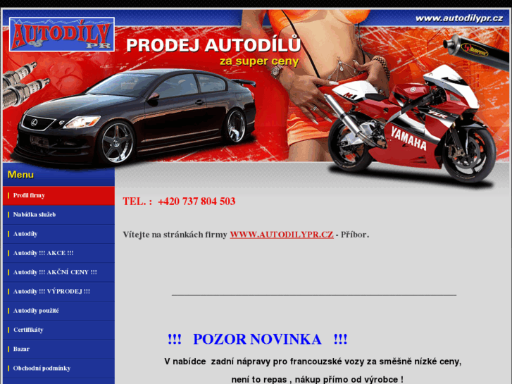 www.autodilypr.cz