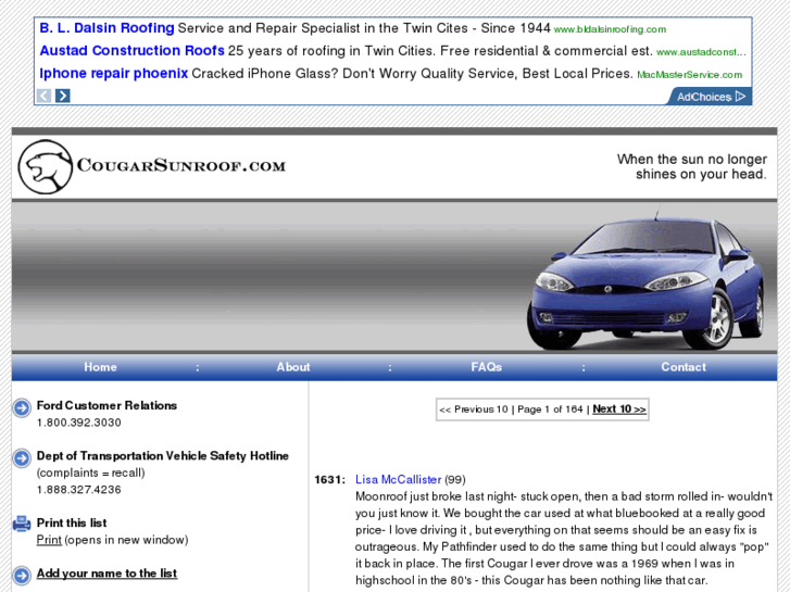 www.cougarsunroof.com