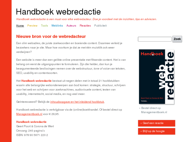 www.handboekwebredactie.com