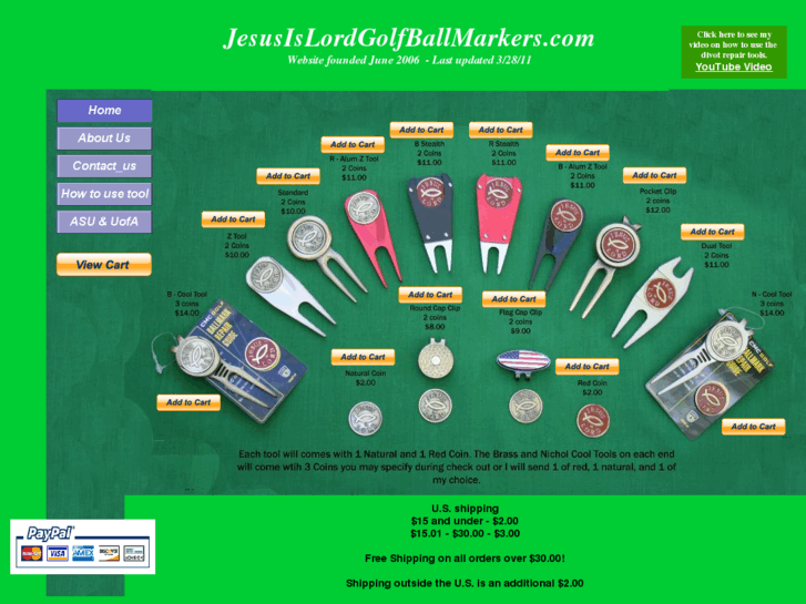 www.jesusislordgolfballmarkers.com