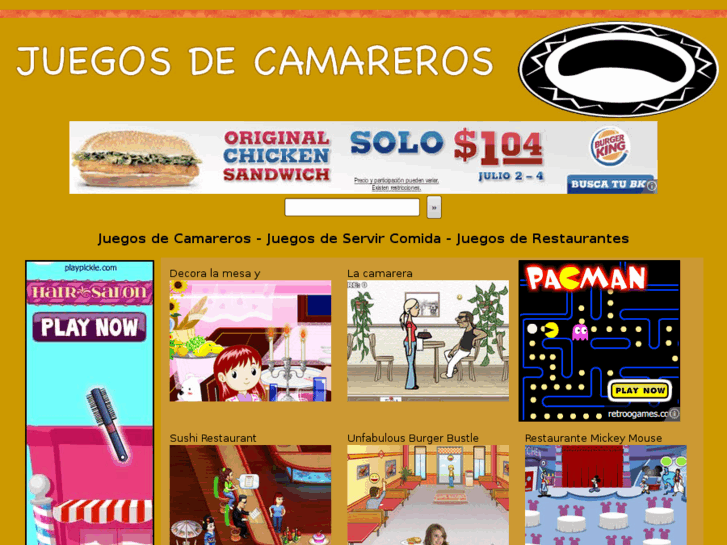 www.juegoscamareros.com