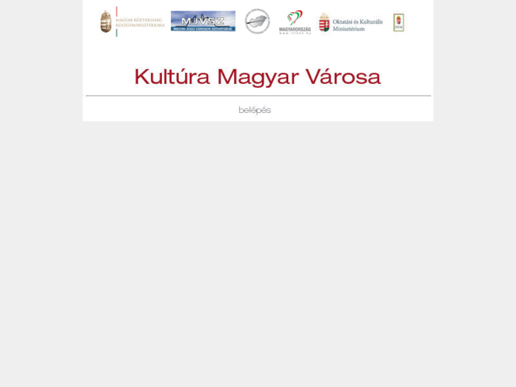 www.kulturamagyarvarosa.hu