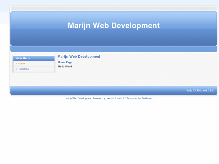 www.marijnwebdevelopment.com