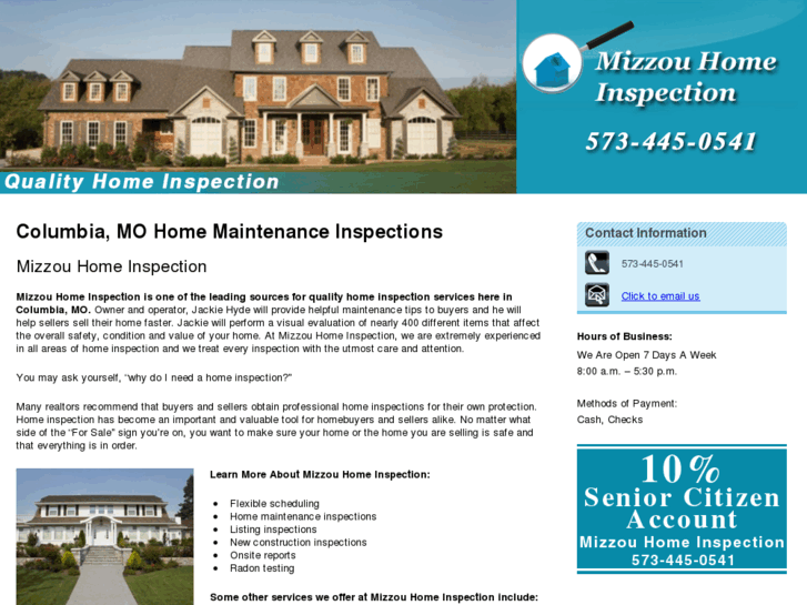 www.mizzouhomeinspection.net