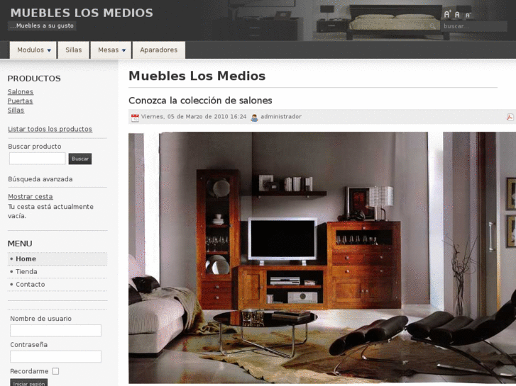 www.muebleslosmedios.com