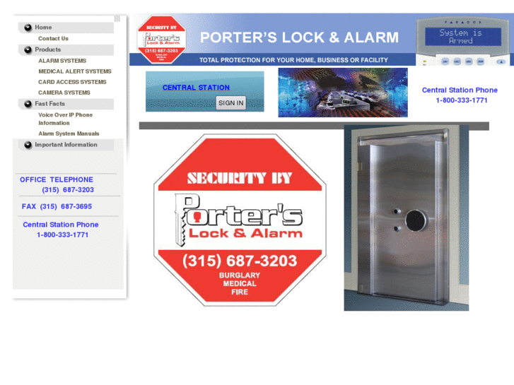 www.porterslockandalarm.com