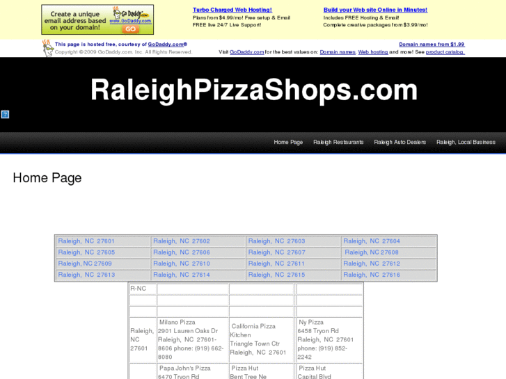 www.raleighpizzashops.com