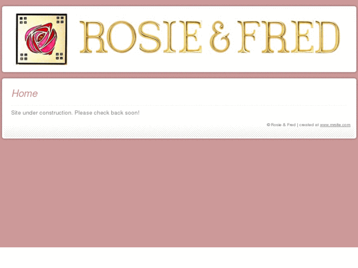 www.rosieandfred.com