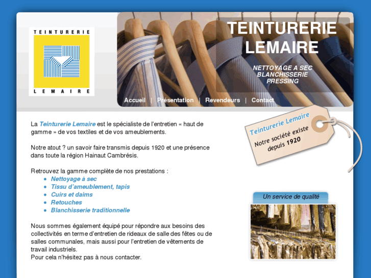 www.teinturerie-lemaire.fr