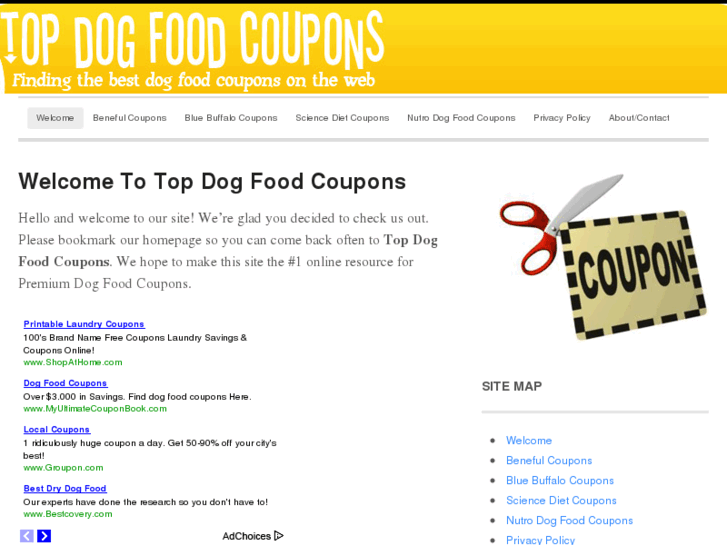 www.topdogfoodcoupons.com