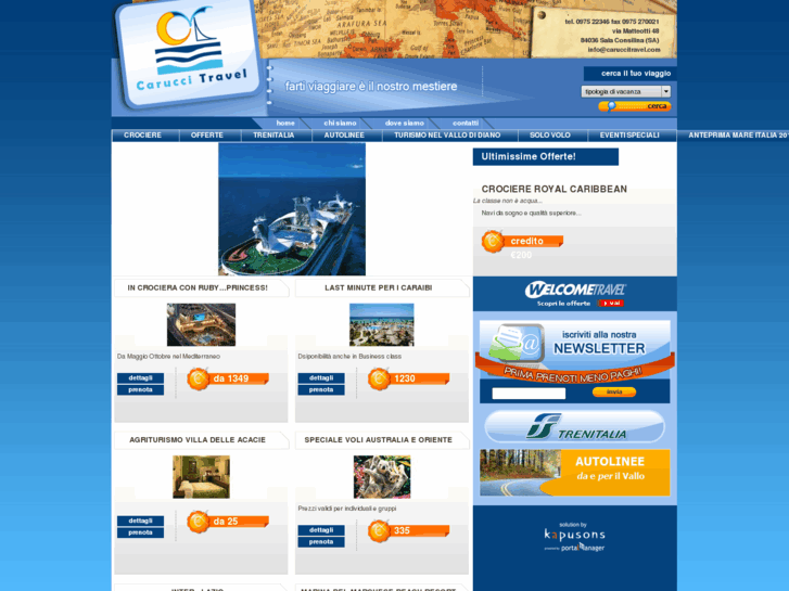 www.caruccitravel.com