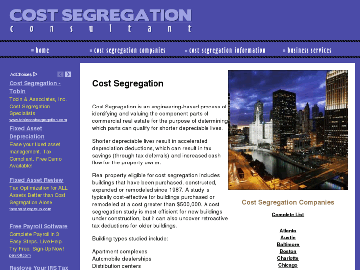 www.costsegregationconsultant.com