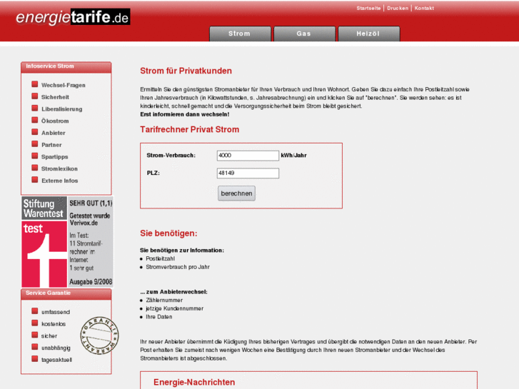 www.energietarife.de
