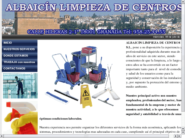 www.limpiezasalbaicin.es