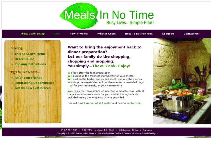 www.mealsinnotime.com