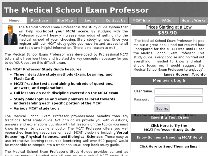 www.medicalschoolexamprofessor.com