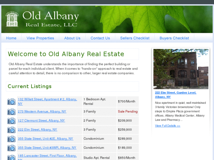 www.oldalbanyrealestate.com