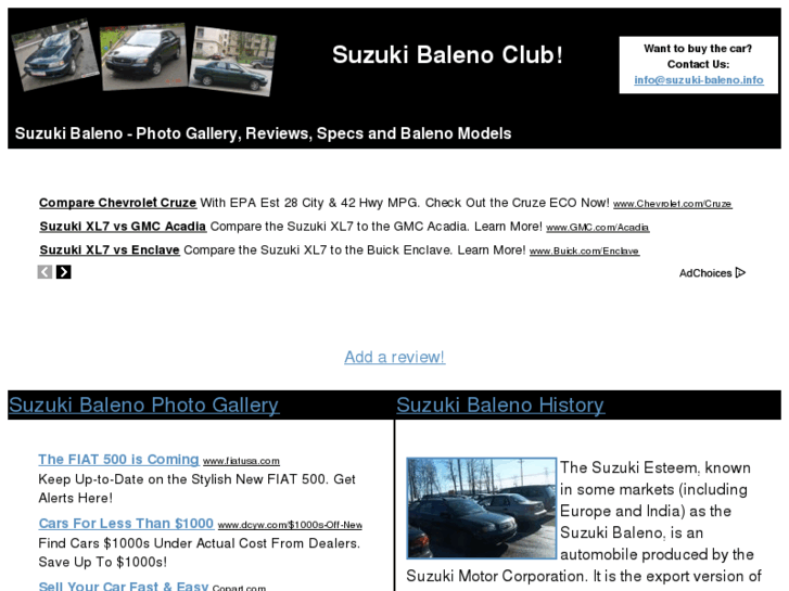 www.suzuki-baleno.info