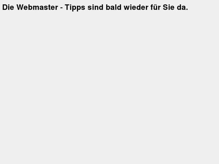 www.webmaster-tipps.net