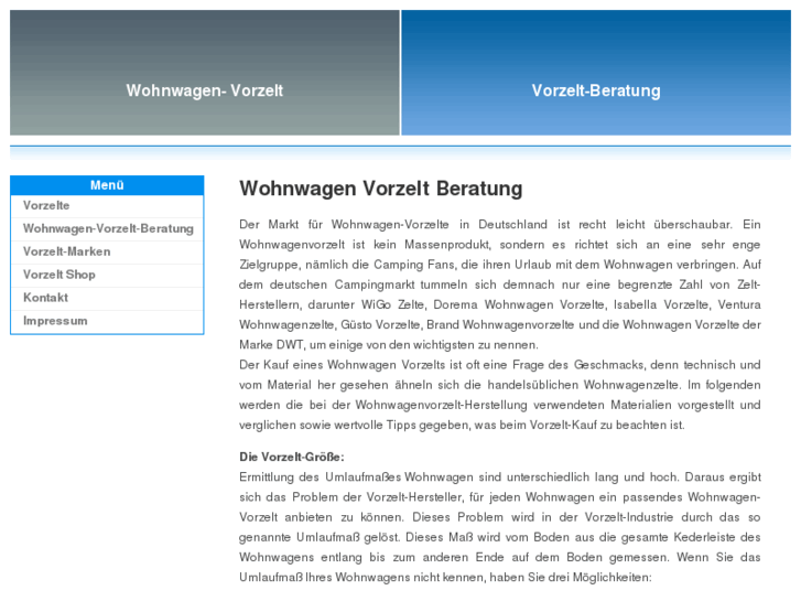 www.wohnwagen-vorzelt.eu