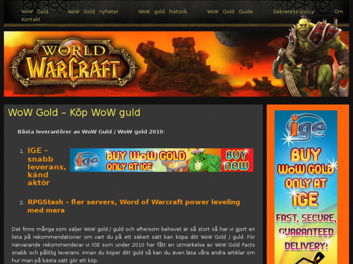 www.wowgolds.se