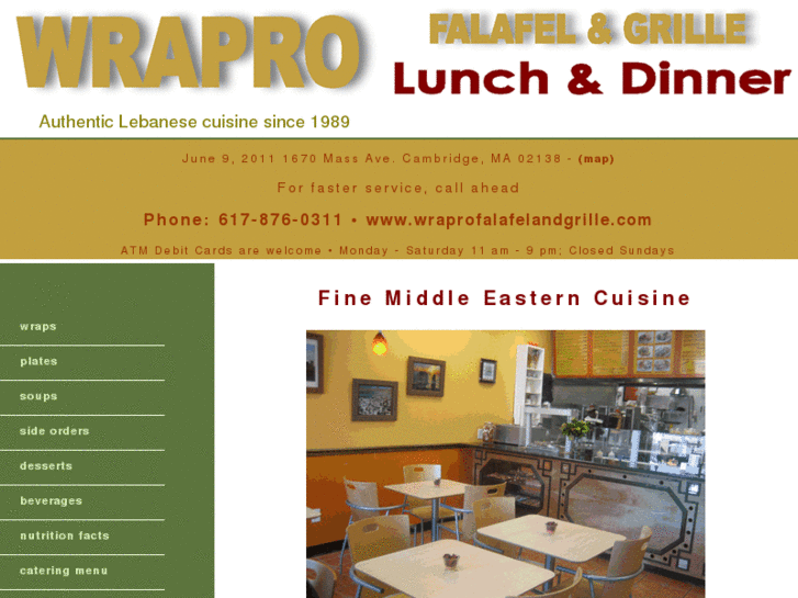 www.wraprofalafelandgrille.com