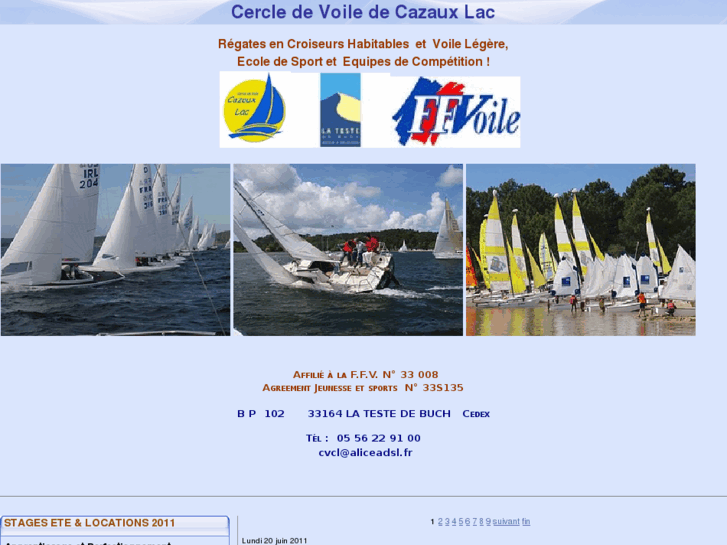 www.cercle-de-voile-cazaux-lac.com