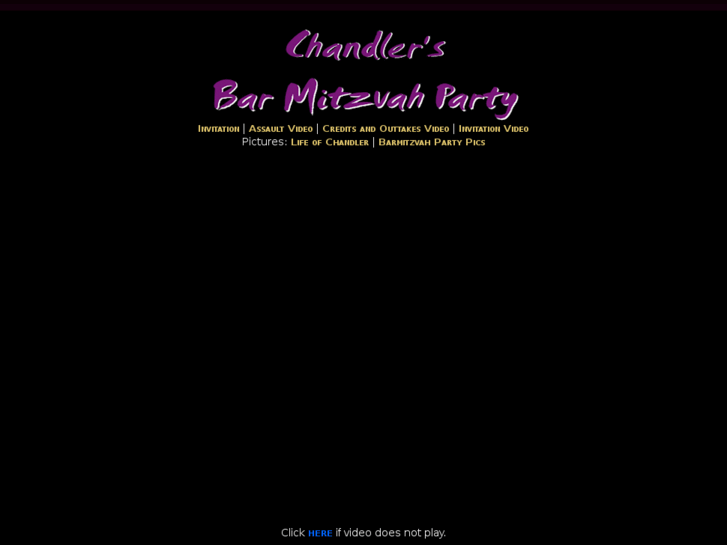 www.chandlersbarmitzvahparty.com