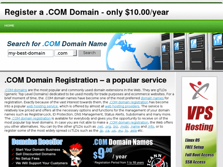 www.dot-com-domain-registration.com