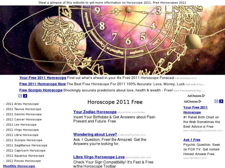 www.horoscope2011free.com