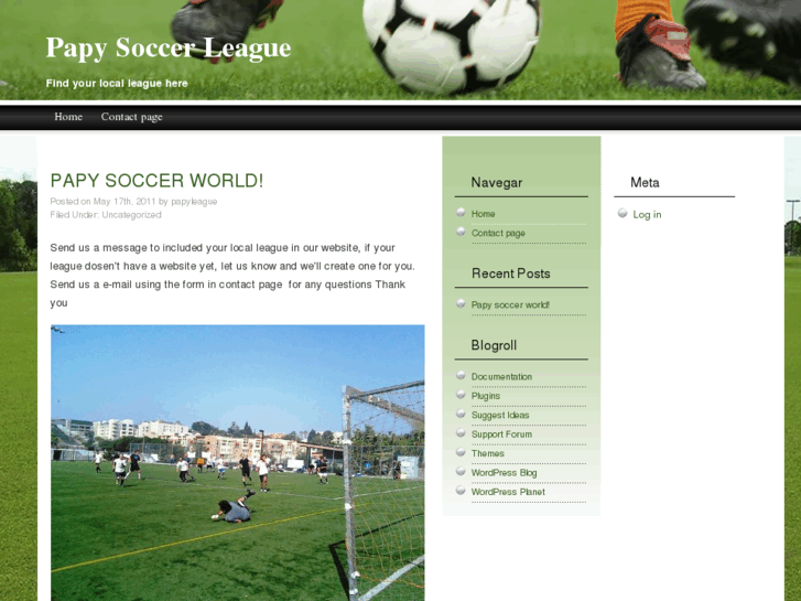 www.papysoccerleague.com