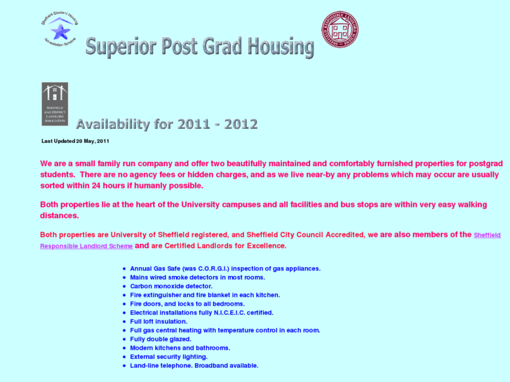 www.postgradhousing.co.uk