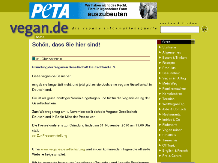 www.vegan.de