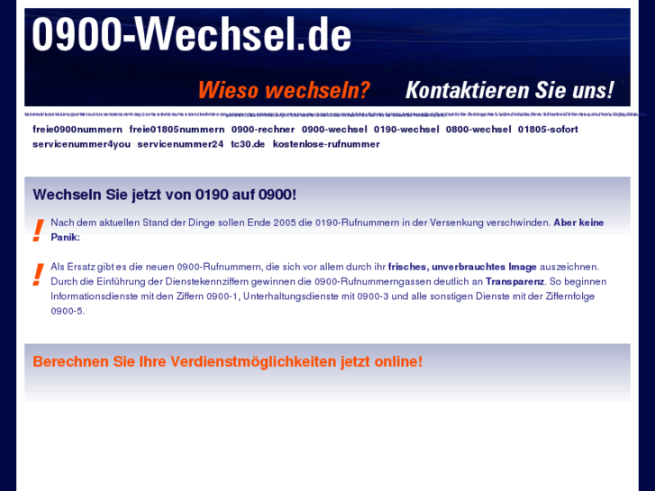 www.0900-wechsel.de