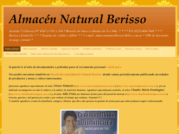 www.almacennaturalberisso.com