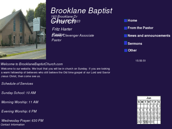 www.brooklanebaptistchurch.com