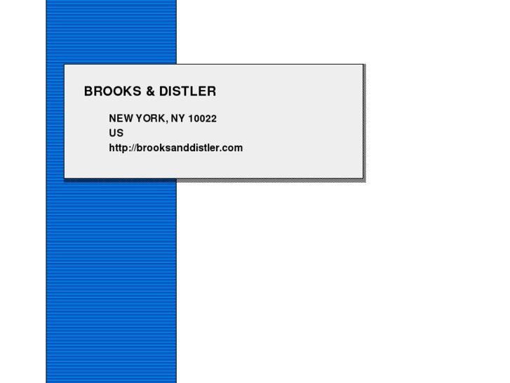 www.brooksanddistler.com