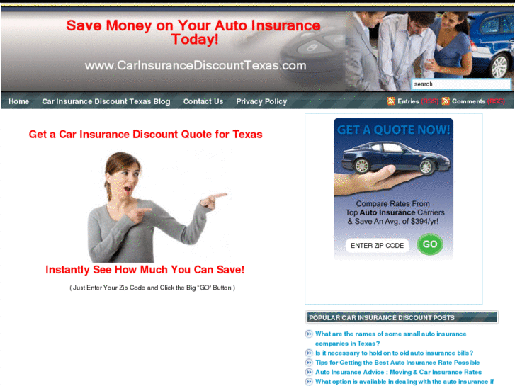 www.carinsurancediscounttexas.com